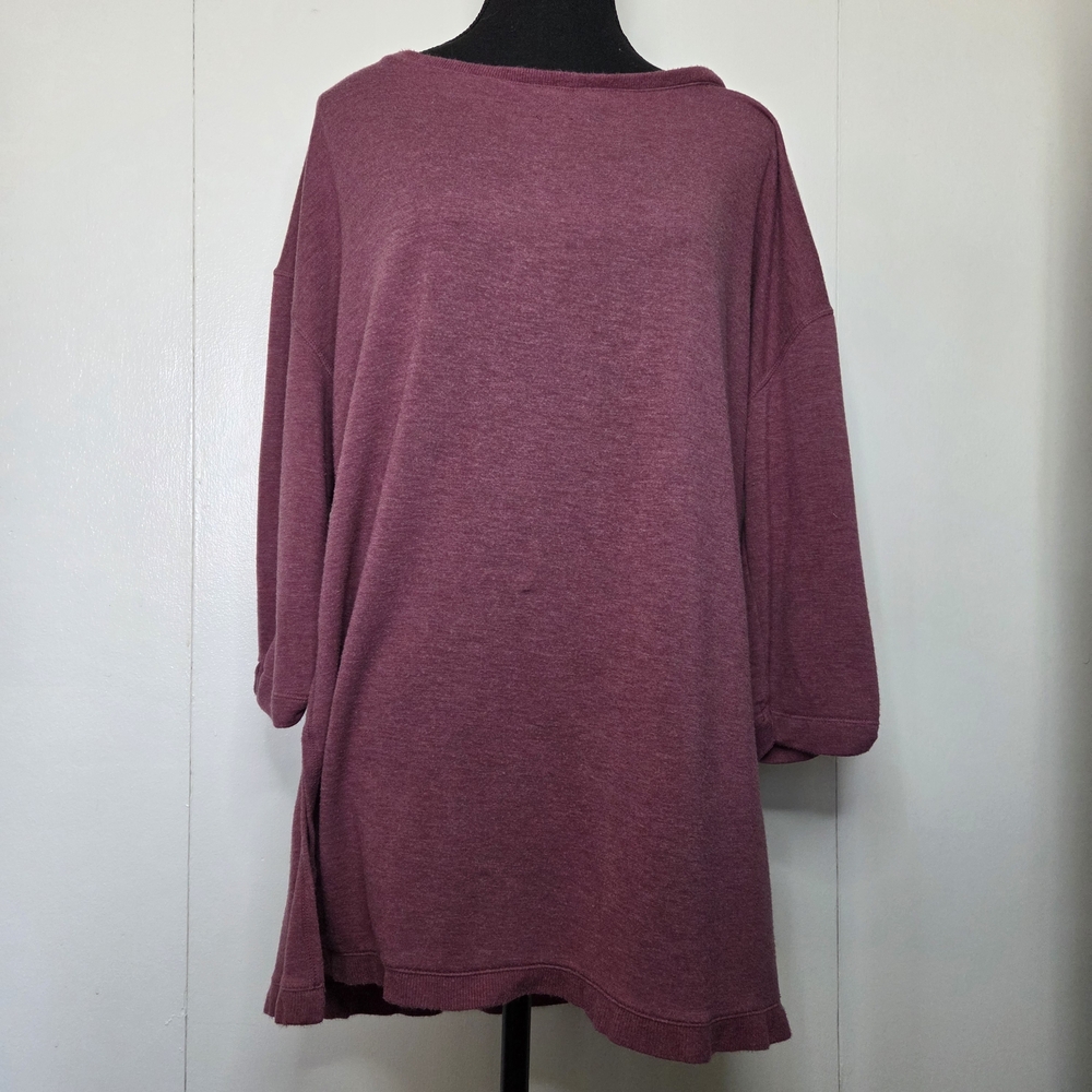 Reitmans Woman's XL Hyba Activewear Relaxed Fit Sweatshirt Post Workout
